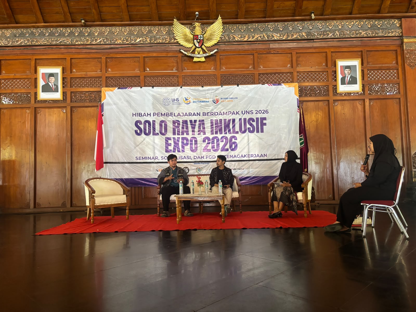 Prodi Sosiologi UNS Helat Seminar, Sosialisasi dan Ketenagakerjaan Inklusif